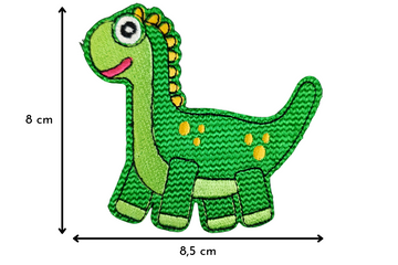 Applikation "Dinosaurier", grün